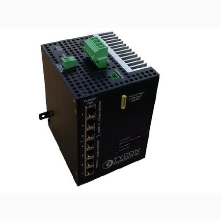 Tycon Systems V3 48V 20A MPPT Solar Chg w/Mgmt, GigE 24/48V PoE Sw TPDIN-SC48-20 V3